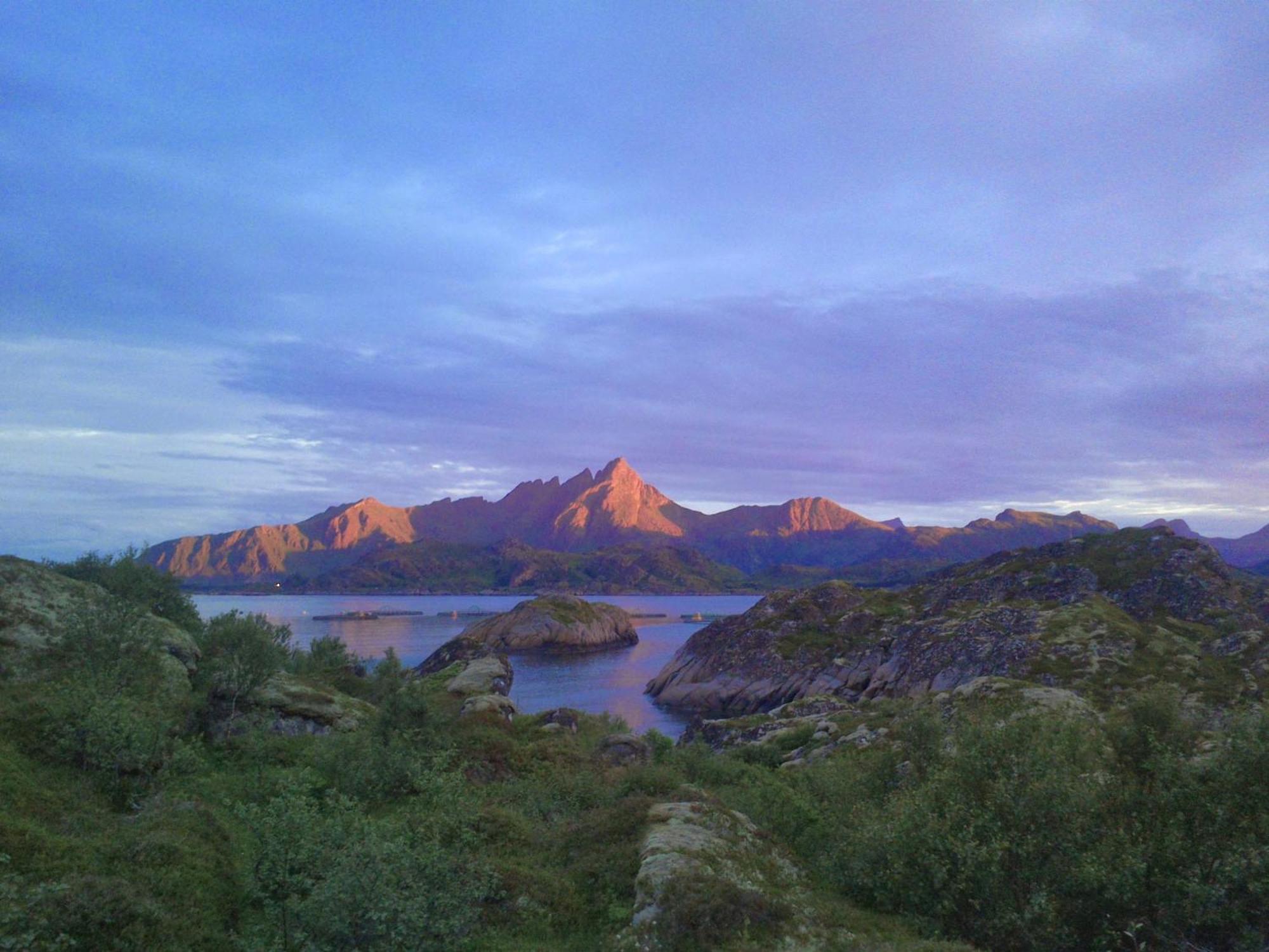 Unique Private Cabin In Lofoten Leknes Exterior foto